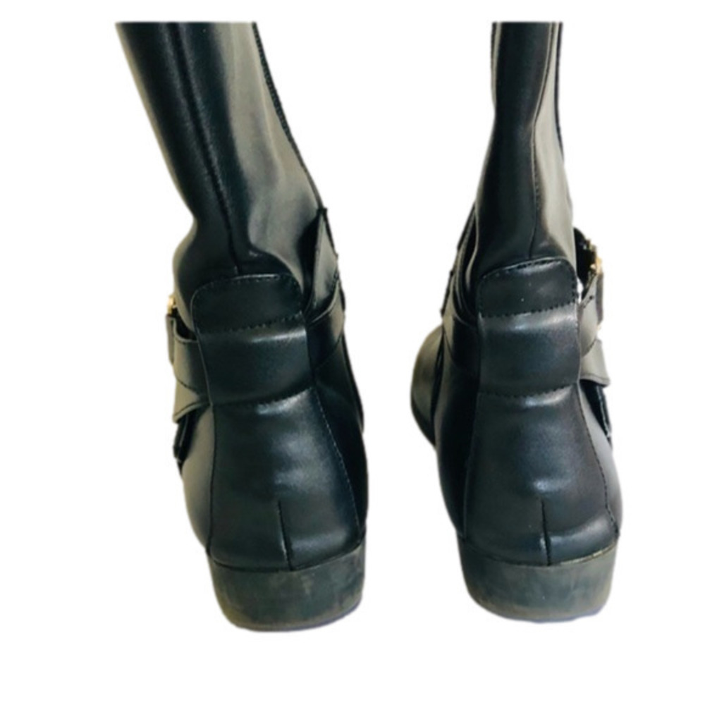 Tommy Hilfiger Idran Black Multi Fasion Boots Size 7.5 - Picture 3 of 6